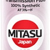 Трансмиссионное масло Mitasu MJ-328 PREMIUM MULTI VEHICLE ATF 100% Synthetic 1л