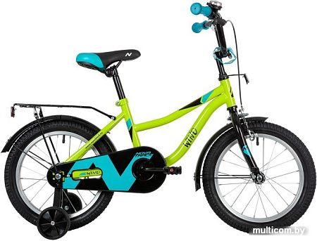 Детский велосипед Novatrack Wind 16 2022 163WIND.GN22 (зеленый)