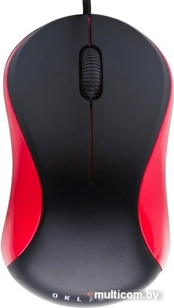 Мышь Oklick 115S (черный/красный)