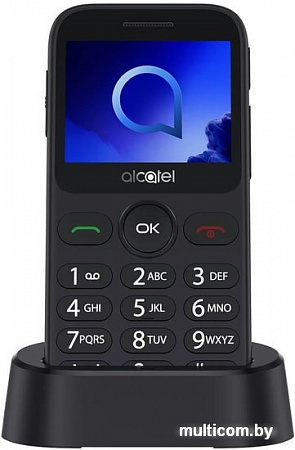 Мобильный телефон Alcatel 2019G (темно-серый)
