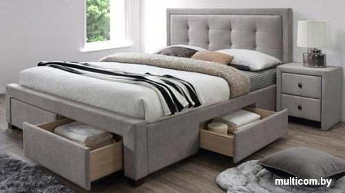 Кровать Halmar Evora 215x164 (бежевый)