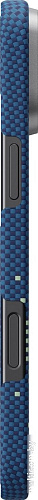 Чехол для телефона Pitaka StarPeak Tactile Woven для iPhone 16 (синий)