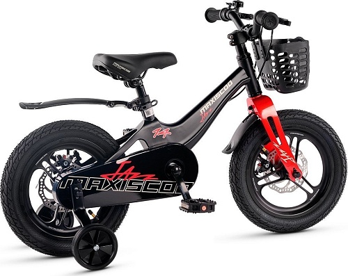 Детский велосипед Maxiscoo Jazz Pro 14 2025 MSC-J1445P (обсидиан, разобранный)