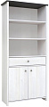 Книжный шкаф BRW Порто REG2D1S (джанни/сосна ларико)