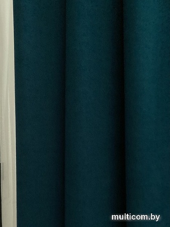 Штора Ника Зварико 777270-12487 2x2.7 м (бирюзово-зеленый)