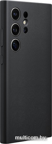 Чехол для телефона Samsung Vegan Leather Case S24 Ultra (черный)