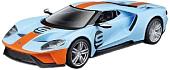Легковой автомобиль Bburago 2019 Ford GT Heritage Edition 18-41164