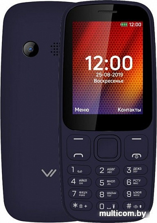 Мобильный телефон Vertex D537 (синий)