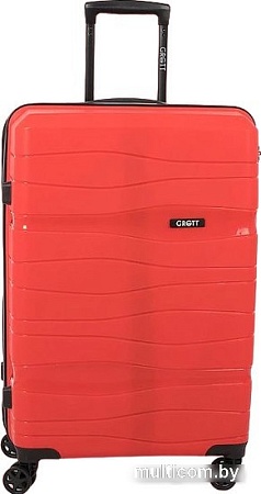 Чемодан-спиннер Grott 227-PP002/3-25 (красный)
