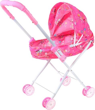 Коляска для кукол Наша Игрушка Лошадки M1263-4LD