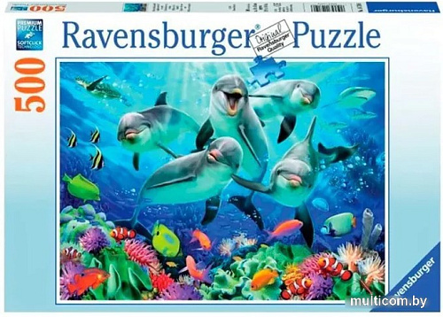 Пазл Ravensburger Дельфины 14710 (500 эл)