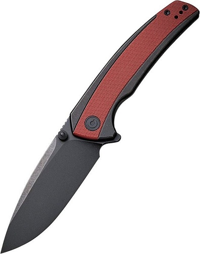 Складной нож Civivi Teraxe Nitro-V C20036-1 (черный/бордовый)
