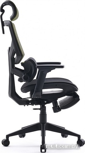 Кресло CACTUS CS-CHR-MC01-BK (черный/салатовый)