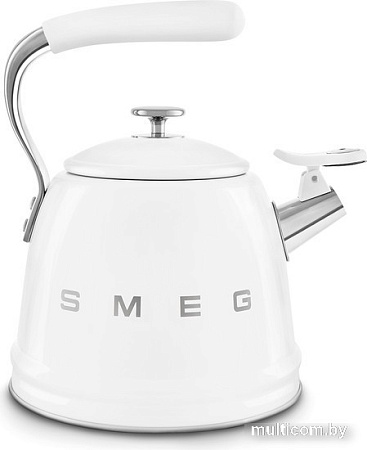 Чайник со свистком Smeg CKLW2001WH