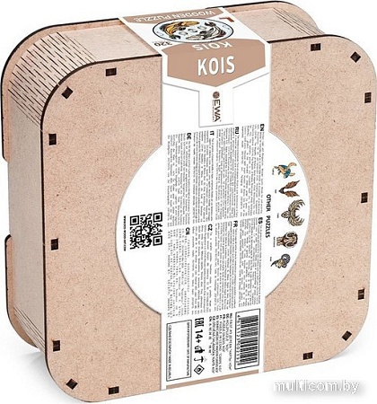 Сборная модель Eco-Wood-Art «КАРПЫ КОИ» L