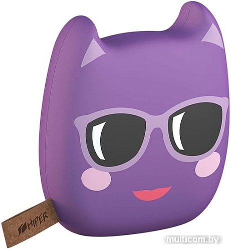 Портативное зарядное устройство Hiper Zoo 8000 Blueberry (фиолетовый)