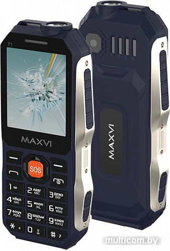 Мобильный телефон Maxvi T1 (синий)