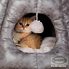 Лежак Scruffs Knightsbridge Cat Igloo 661501 (серый)