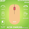 Мышь Acer OMR205 (бежевый/розовый)