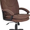 Кресло TetChair Comfort LT флок (коричневый)