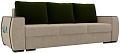 Диван Лига диванов Брион 101764 (бежевый/зеленый)