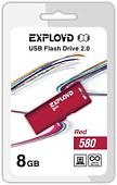 USB Flash Exployd 580 8GB (красный)