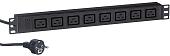 Блок розеток ExeGate ServerPro PDU-19H015 Al-8C19-EU3CU