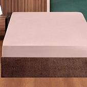 Постельное белье DO&CO Soft на резинке 180x200x30 12123 (пудра)