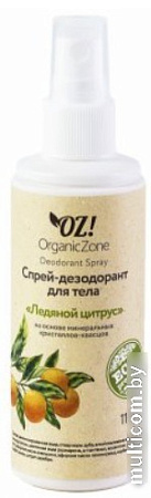 Дезодорант-спрей Organic Zone Ледяной цитрус 110 мл