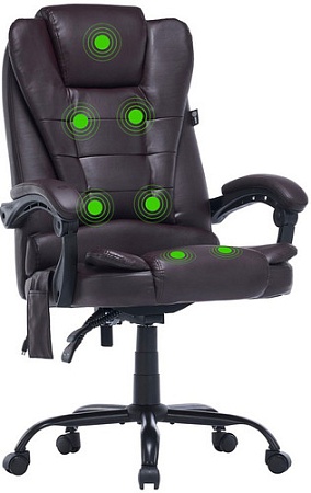 Кресло CACTUS CS-CHR-OC03M-BR (коричневый)