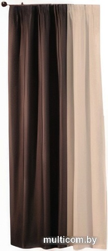 Комплект штор Nadzejka Элегия Hg.EG-4/3 4.5x2.7 м (4 шт, бежевый/коричневый)