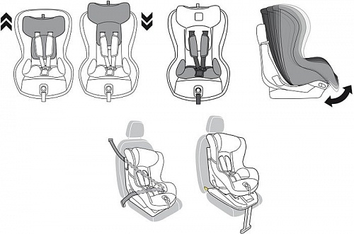 Детское автокресло Peg Perego Viaggio 1 Duo-Fix K (sand)