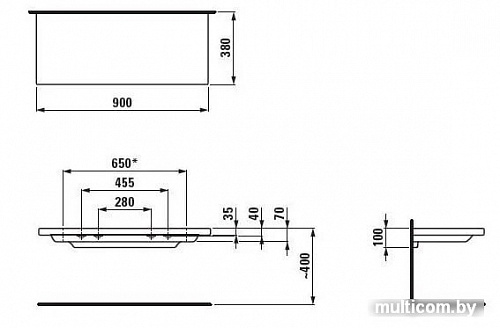 Laufen Полка Living 8704340000001