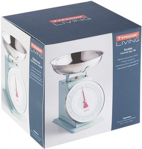 Кухонные весы Typhoon Living 1400.147V (голубой)