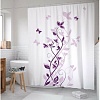 Шторка-занавеска для ванны JoyArty Цветы вьются к небу sc_16798
