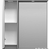 Brevita Шкаф с зеркалом Balaton 75 L BAL-04075-01-01Л (серый)