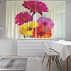 Комплект штор JoyArty Цветочная картина маслом 1.45x1.8 м (2 шт)