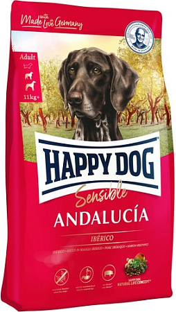 Сухой корм для собак Happy Dog Sensible Andalucia 11 кг