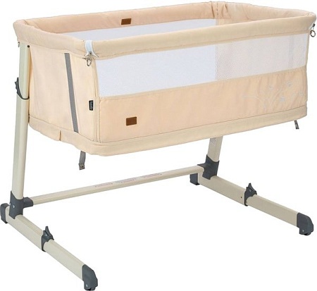 Приставная детская кроватка Nuovita Accanto Calma (бежевый)
