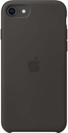 Чехол Apple Silicone Case для iPhone SE (черный)
