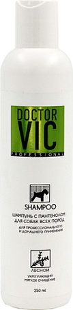 Шампунь Doctor VIC Лесной с пантенолом для собак всех пород (250 мл)