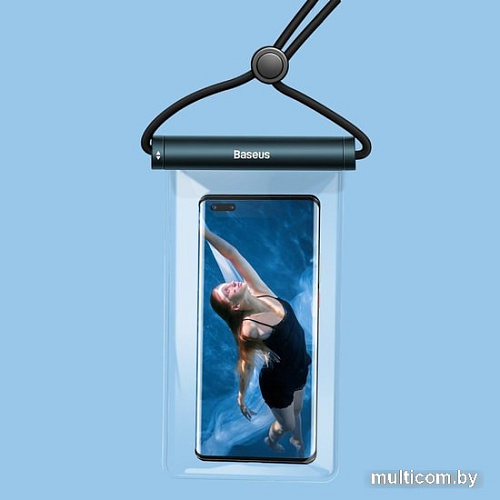 Чехол для телефона Baseus Cylinder Slide Cover Waterproof Bag (синий)