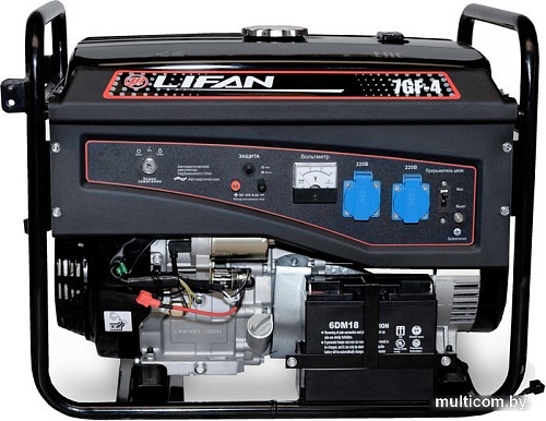 Бензиновый генератор Lifan LF7500E