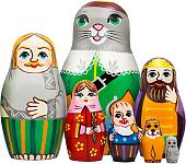 Развивающая игра Брестская Фабрика Сувениров Кот в сапогах 7341 (набор 7 шт)