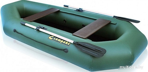 Гребная лодка Leader Boats Компакт 240 0082172 (зеленый)
