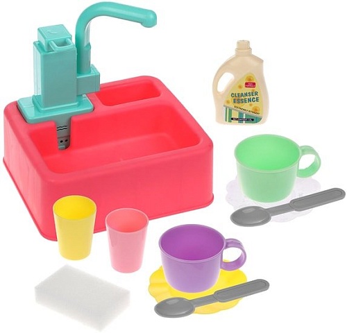 Набор игрушечной посуды Mary Poppins Мини-кран Умный дом 453218