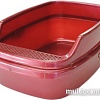 Туалет-лоток Homecat Deluxe 70041 (красный перламутр)