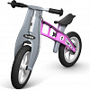 Беговел FirstBIKE Street с тормозом (розовый)