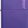 Зажигалка Zippo Classic Purple Matte Zippo Logo 237ZL