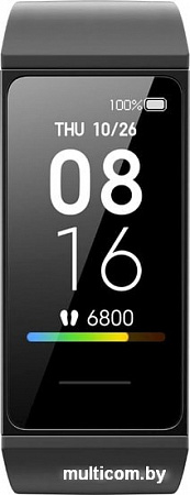 Фитнес-браслет Xiaomi Mi Smart Band 4C (черный, русская версия)